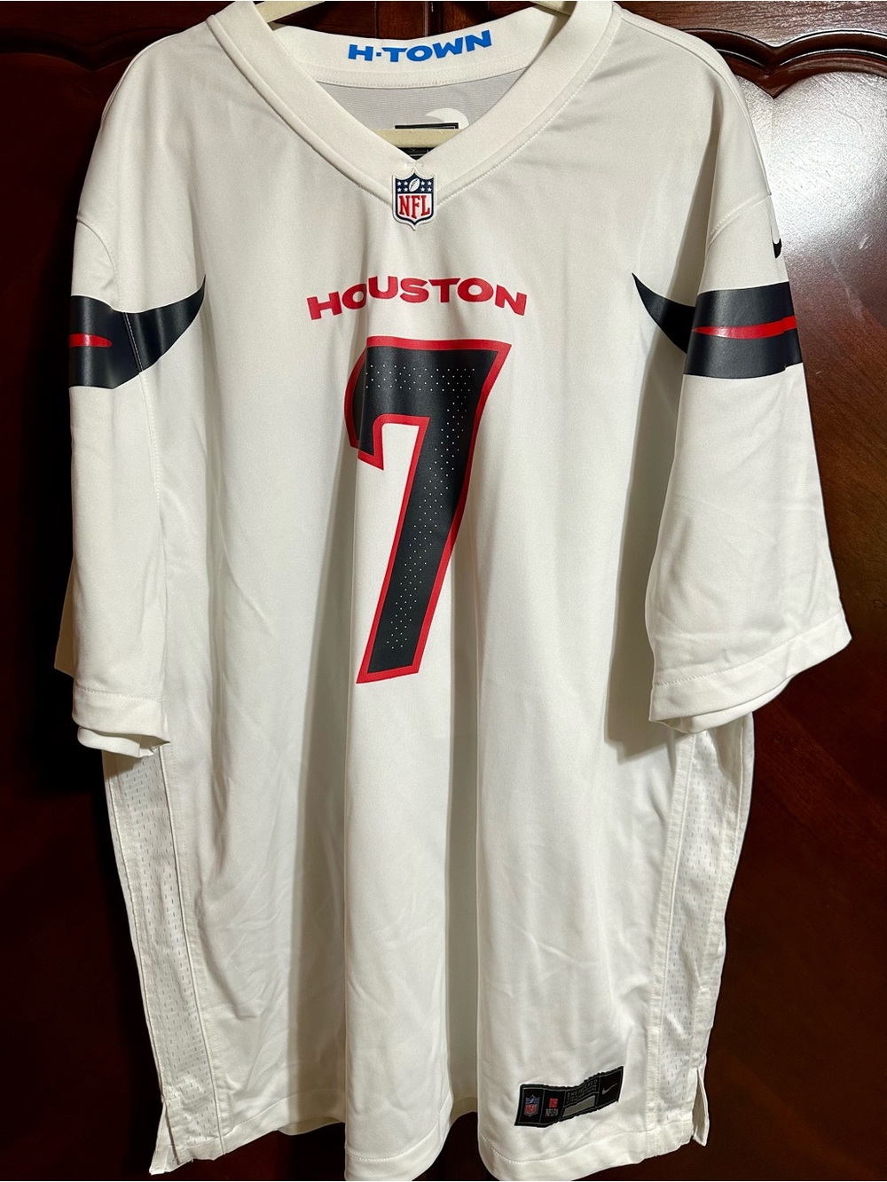 Nike Houston Texans CJ Stroud #7 white H-Town XXL men’s jersey NFL jersey